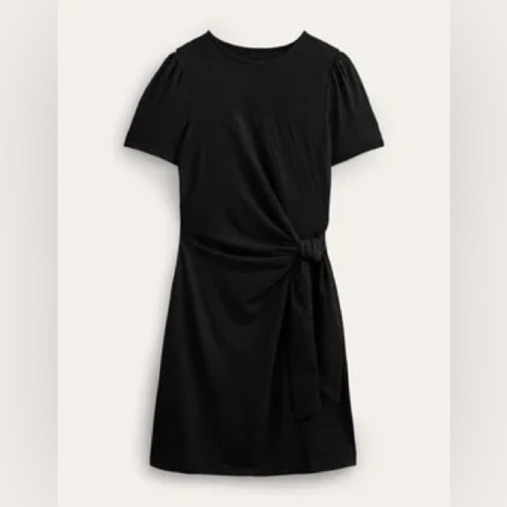 Boden Knot Front Jersey Dress